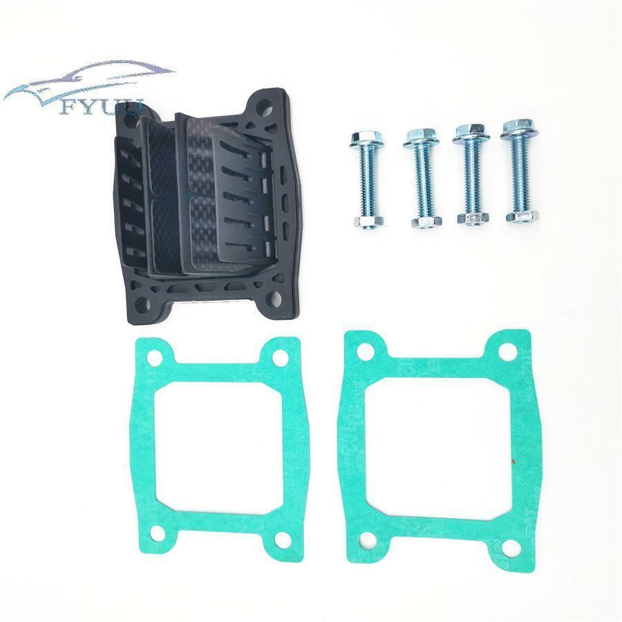 1set Intake Reed Valve Carbon Fiber W/Bolts For Yamaha Blaster 200 YFS200 88-91