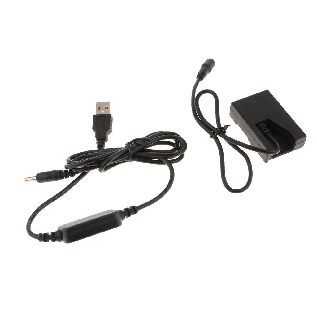 USB  + DC Coupler  Battery for  D40 D60 D3000 D5000