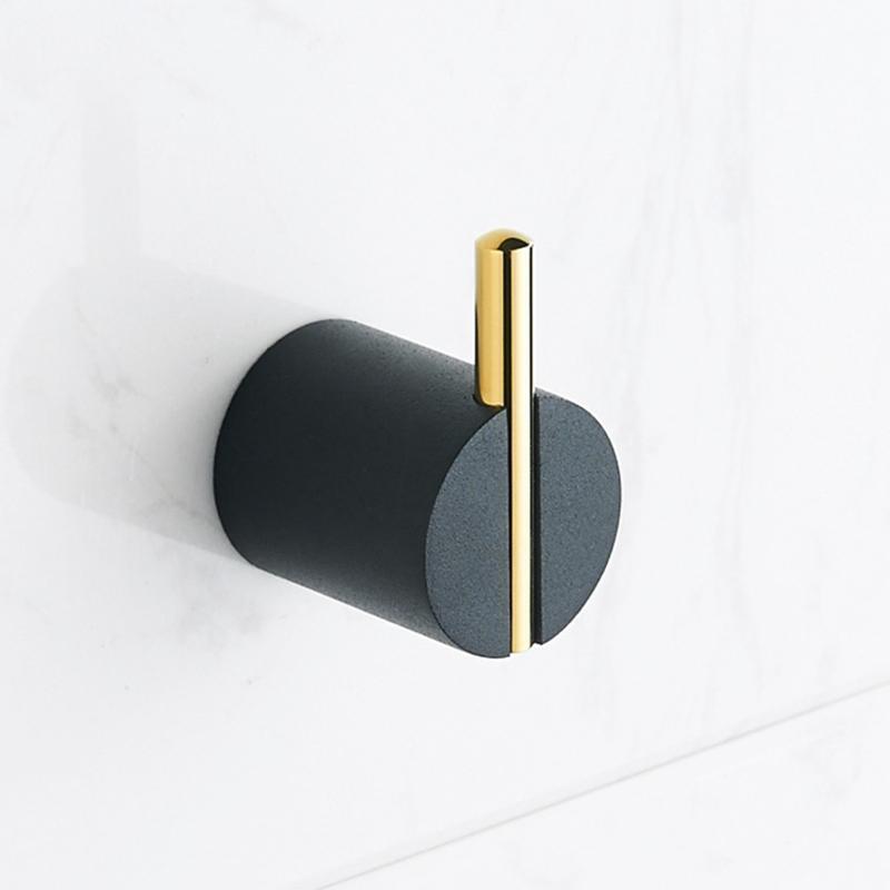 Multifunction Coat Hooks Home Brass Robe Hanger Heavy Duty Decorative Wall Hooks