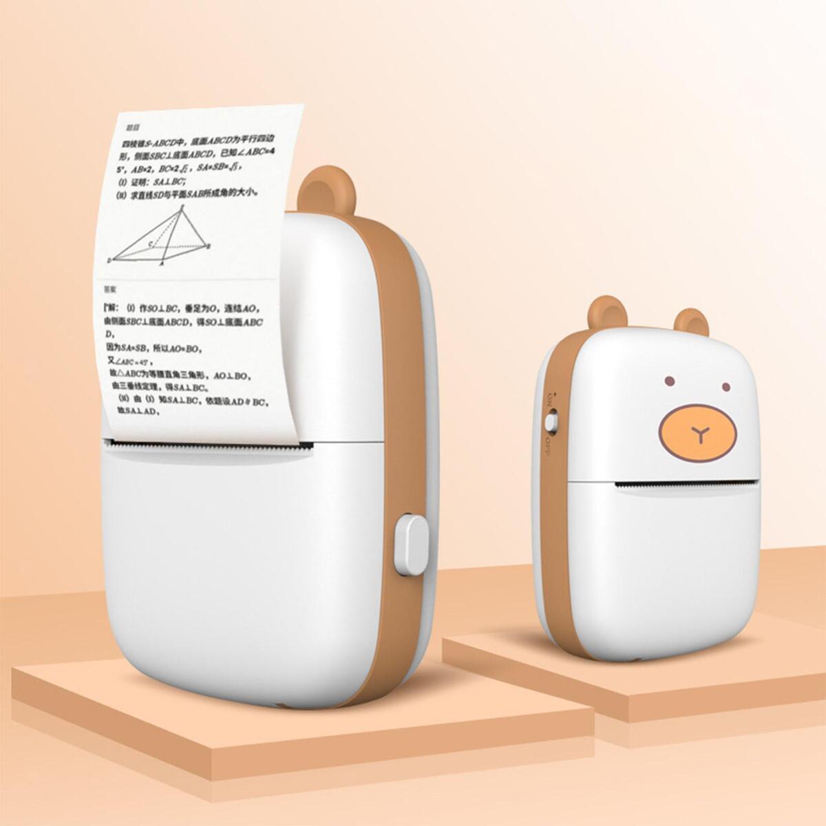 Thermal Printer Instant Pocket for Kids Children Office