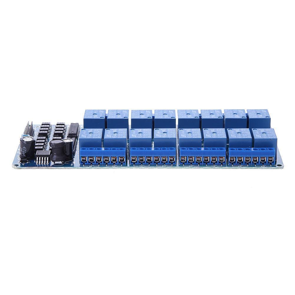 New 16-Channel 5V12V Relay Module Board For Arduino PIC AVR MCU DSP ARM PLC