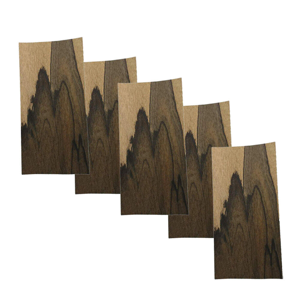 5 x Wooden Guitar Purfling Plate Sheet Headplate for Guitar Luthier DIY