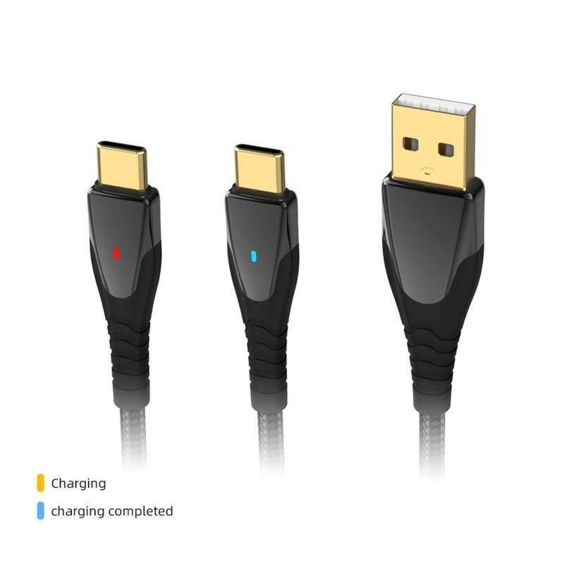 Charging Data Cable Power Supply Charger Cord for Switch Pro PS5 Game Controller