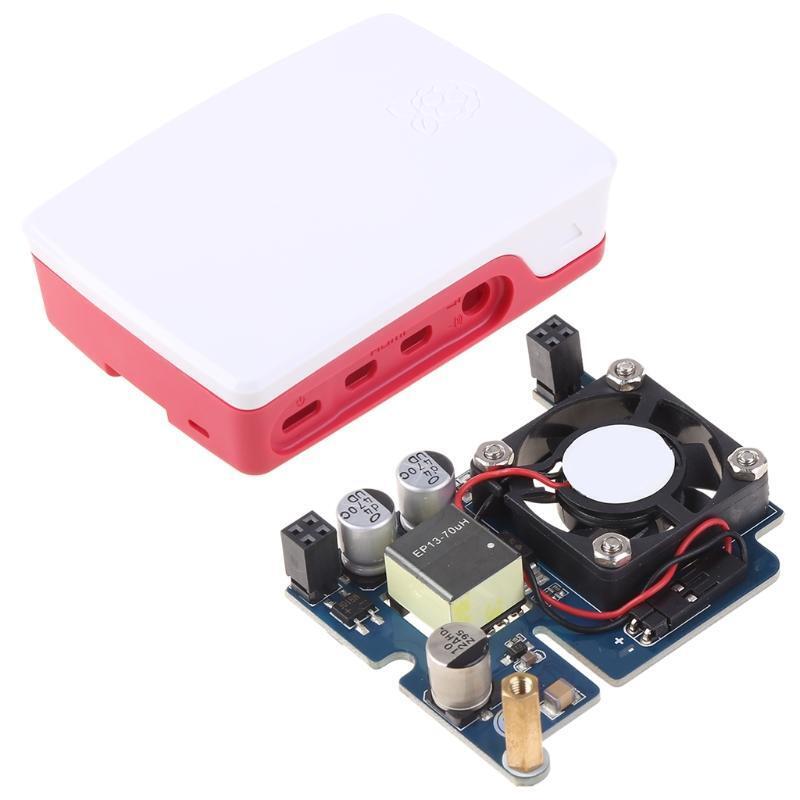 Power Over Ethernet Module Supports Raspberry Pi 4B/3B+ w/ Case Support 802.3af