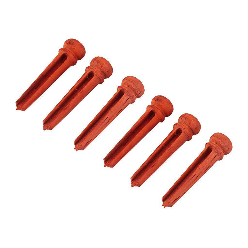 6pcs Solid  Guitar Bridge  for Acoustic Guitar Replacement Accessory