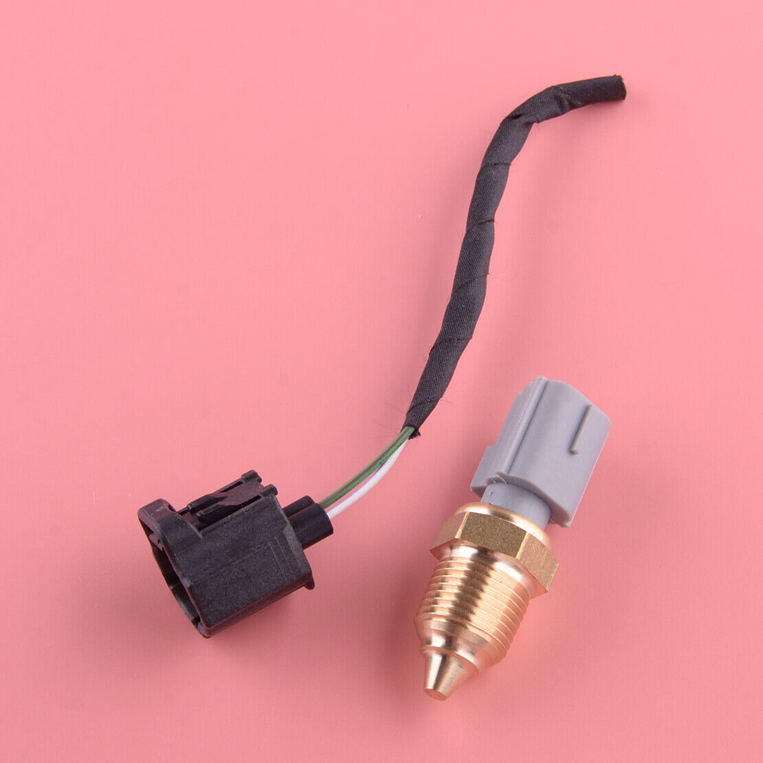 Engine Coolant Temperature Sensor &Plug Connector Fit For Ford F-150 F-250 F-350