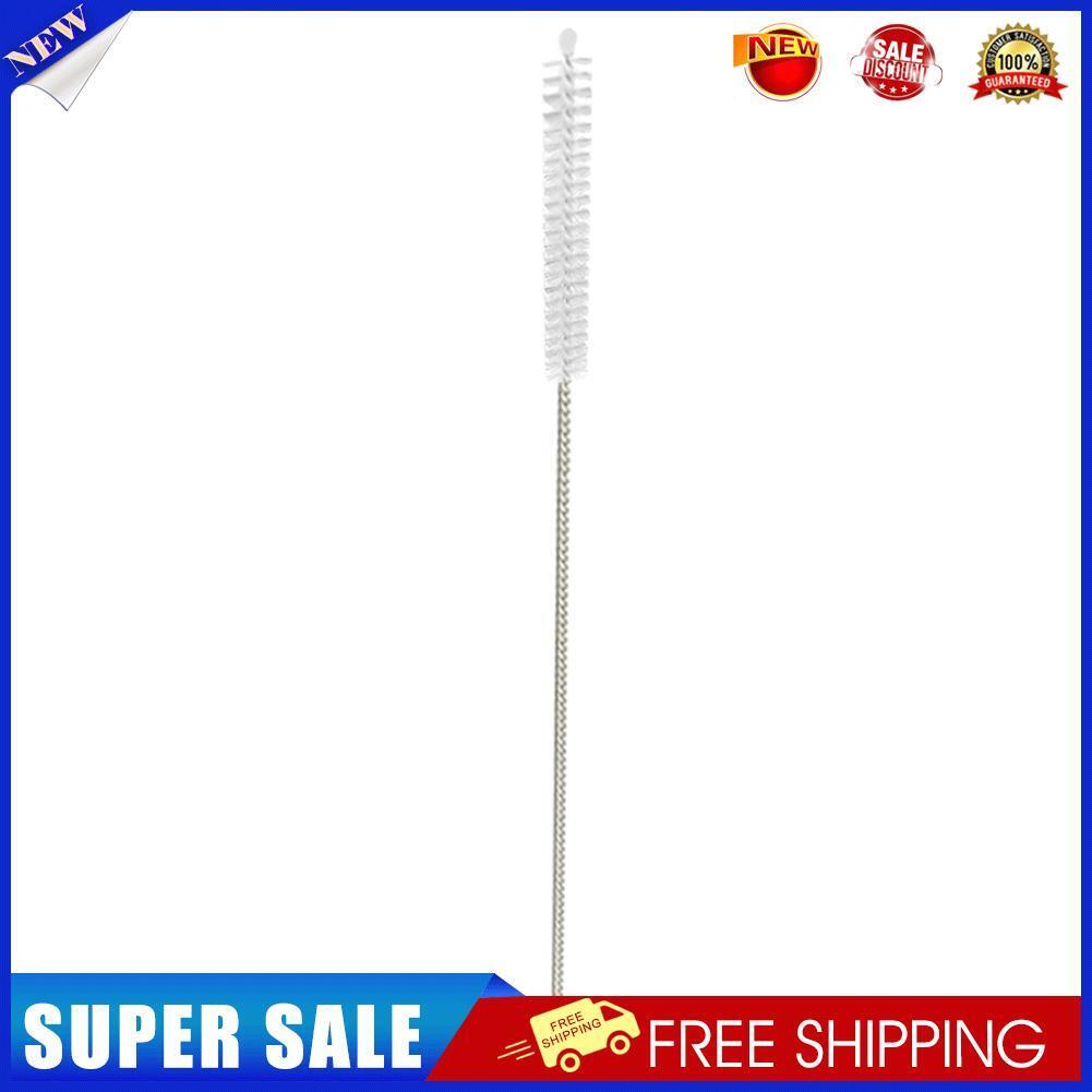 Stainless Steel Straw Cleaning Brush Bar Home Drinking Pipe Straws Washer