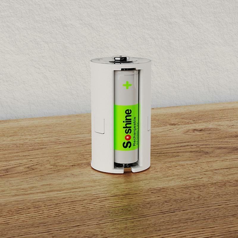 High Quality 3 AA To D Battery Convertor Adapter DIY 3 AA To D Size Battery Box