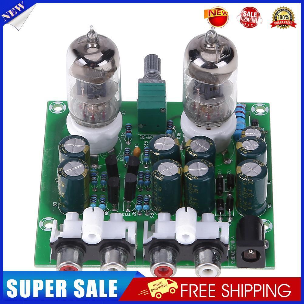 6J1 Hifi Stereo Electronic Tube Preamplifier Board Finished Preamp Amplifer