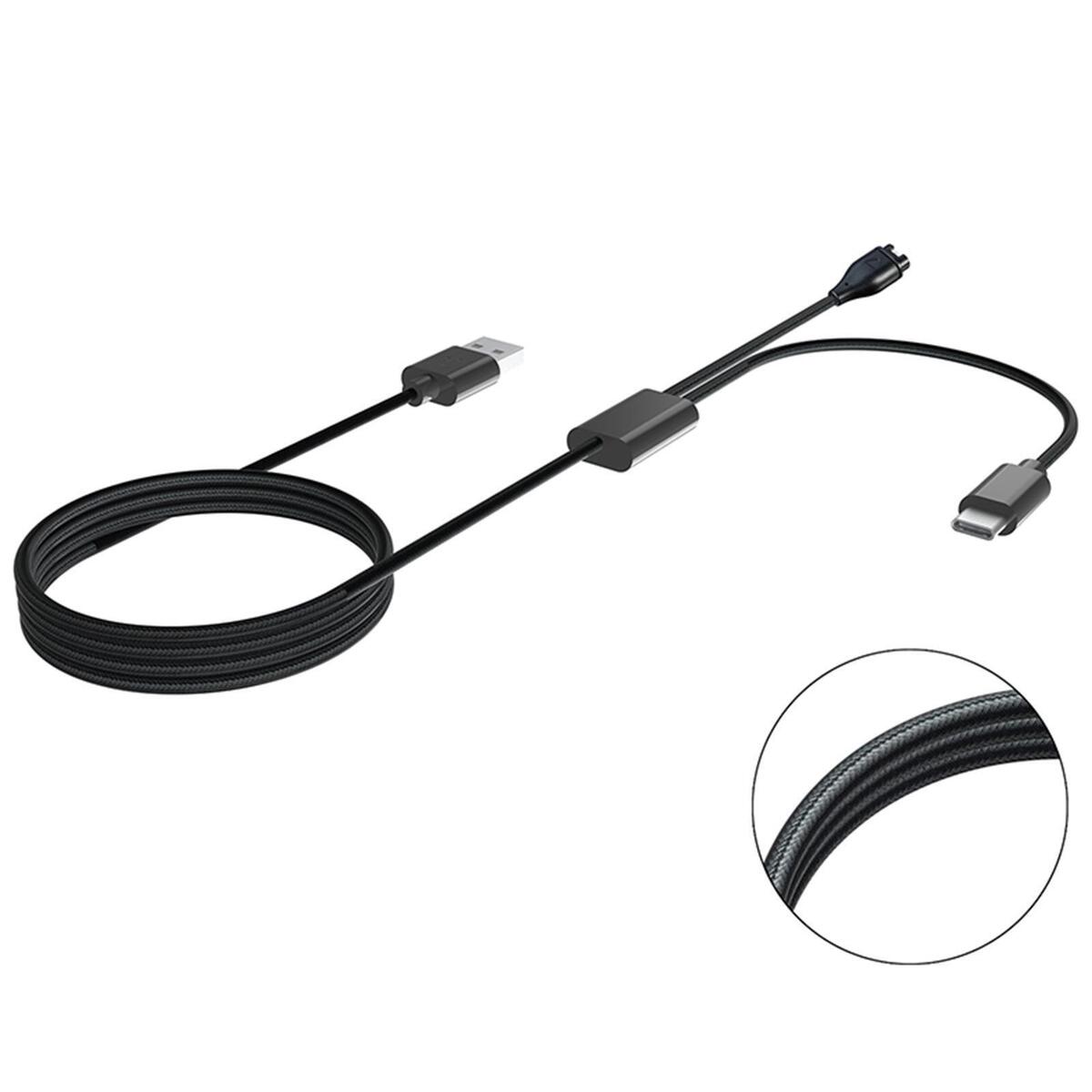 USB Fast Charging Data Cable Type C Charging Station Braided Wire for Watch