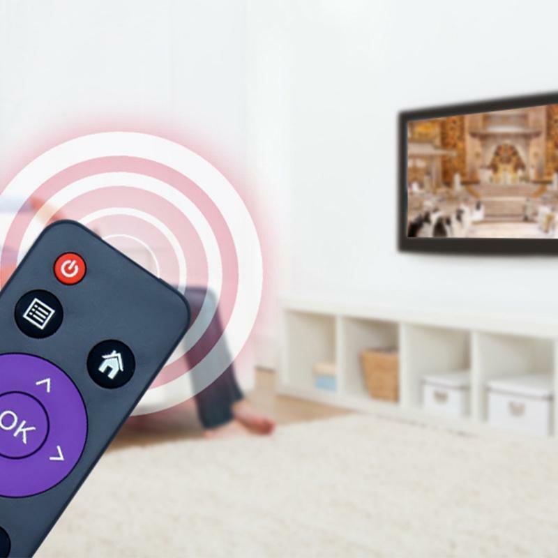 Wearproof Black IR Smart Remote Control Fit for H96 Max RK3318 TV Set Top Box