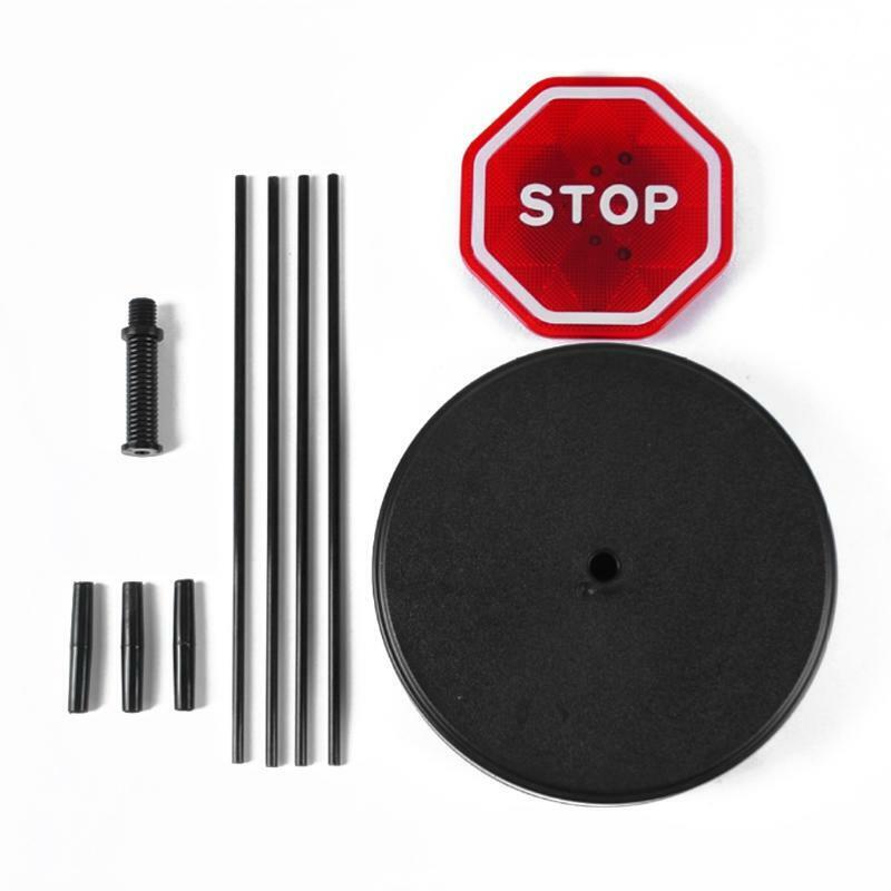 Car Flashing LED Light Garage Parking Signal Stop Sign LED Stop Sign  Assistant