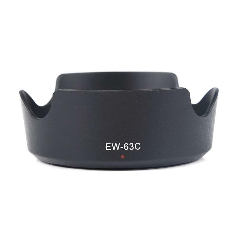 EW63C Lens Hood for EF-S 18-55mm f/3.5-5.6 IS STM Lens Observe Clearly Kit