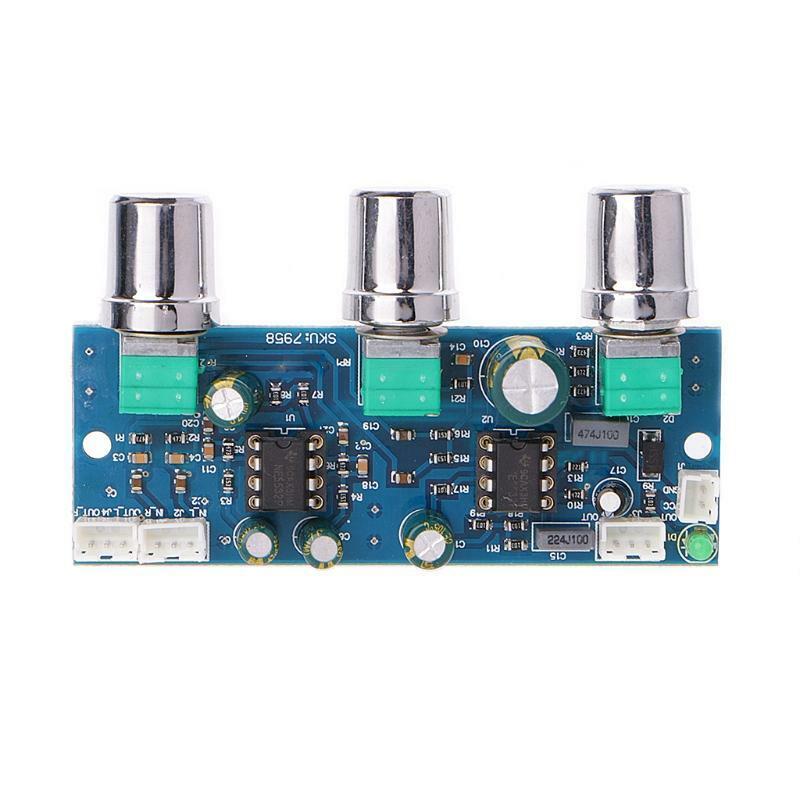 NE5532 Low-pass Filter Board DC12-24V Subwoofer 2.1CH/Pre-Amplifier Preamp Board