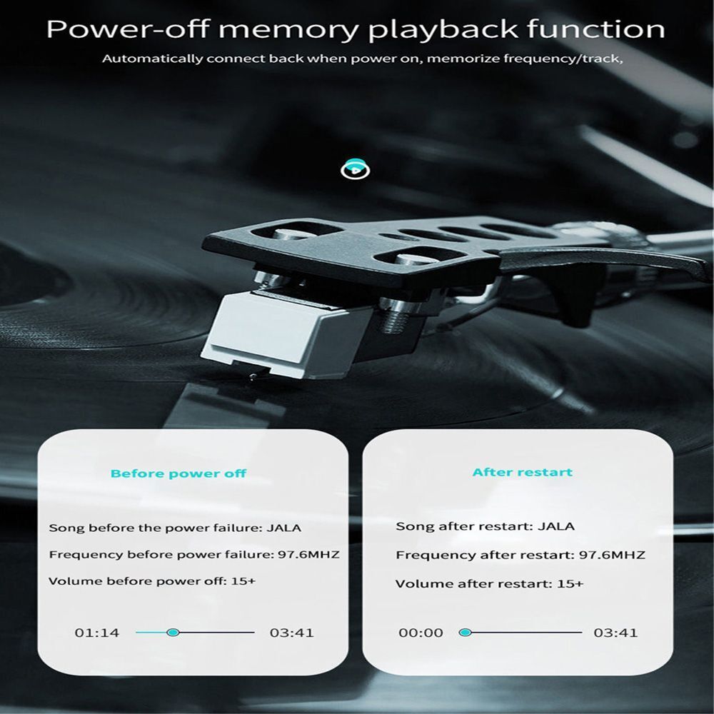 Fast Charger Adapter Car FM Transmitter Radio MP3 Player Wireless Bluetooth 5.0