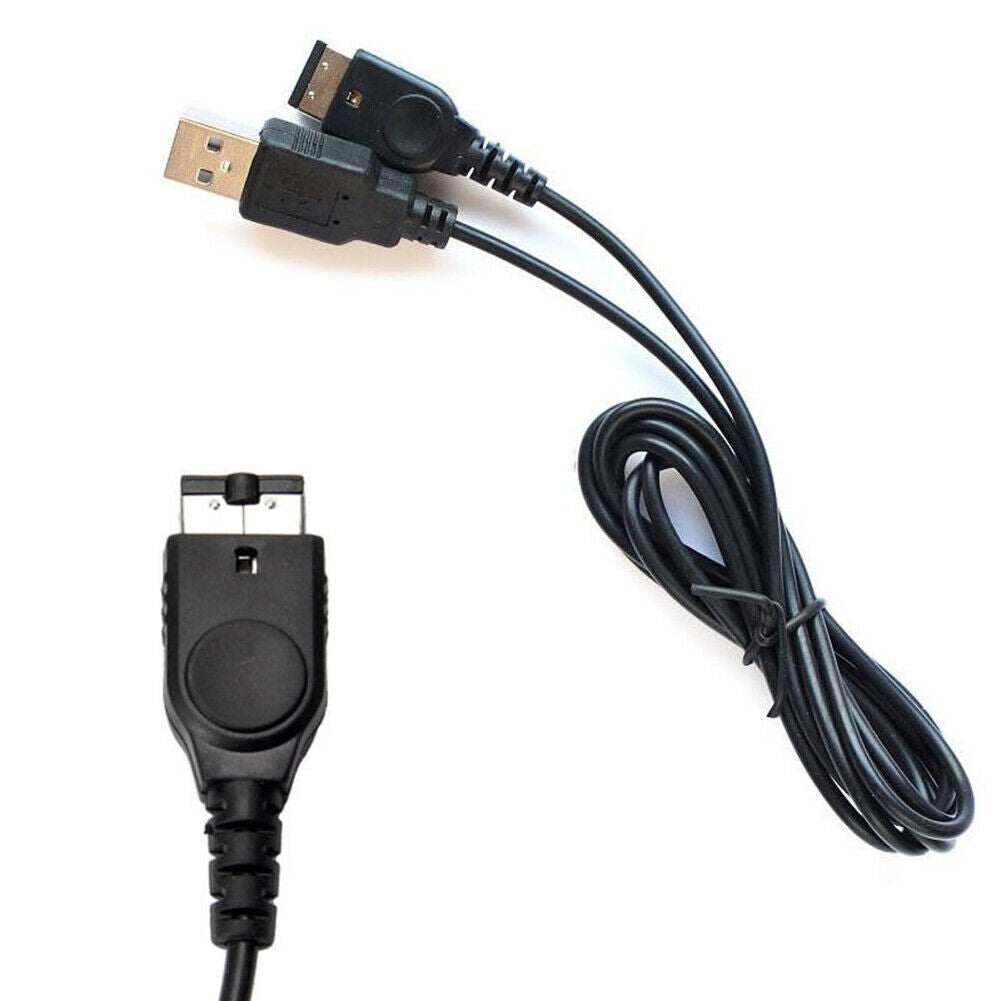 Black USB Charging  Advance Line for SP GBA GameBoy Nintendo DS  NDS
