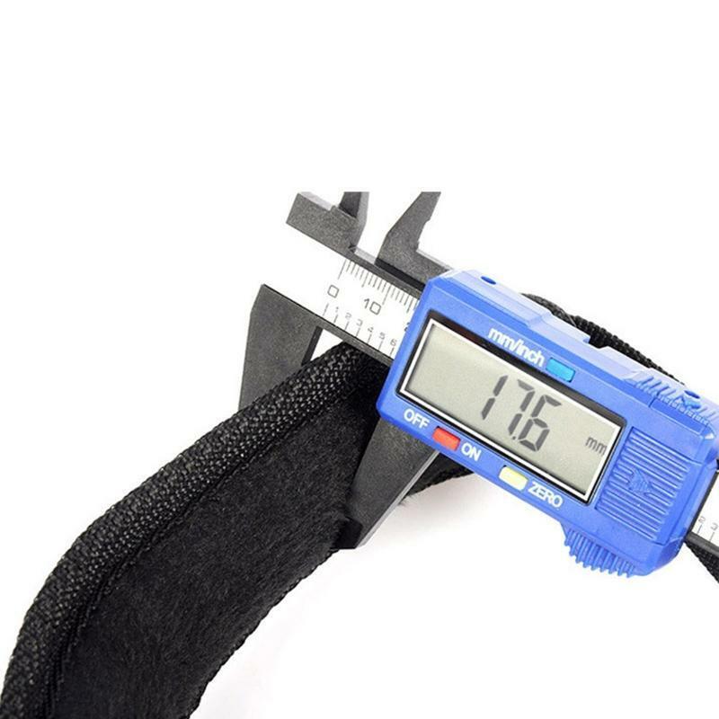 Saxophone Neck Strap PU Leather Soft Sax Strap Pad for Alto Sax Tenor Clarinet