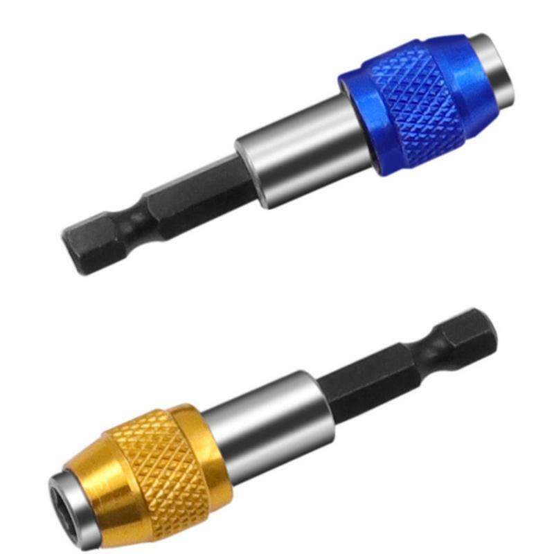 1/4 Hex Shank Drill Bit Extension Magnetic Bit Holder for Hex Impact Bits