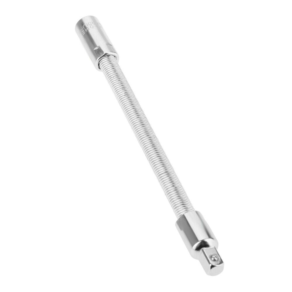 145mm Long 1/4" Drive Flexible Extension Socket Ratchet Bar Spring Hand Tool 1X