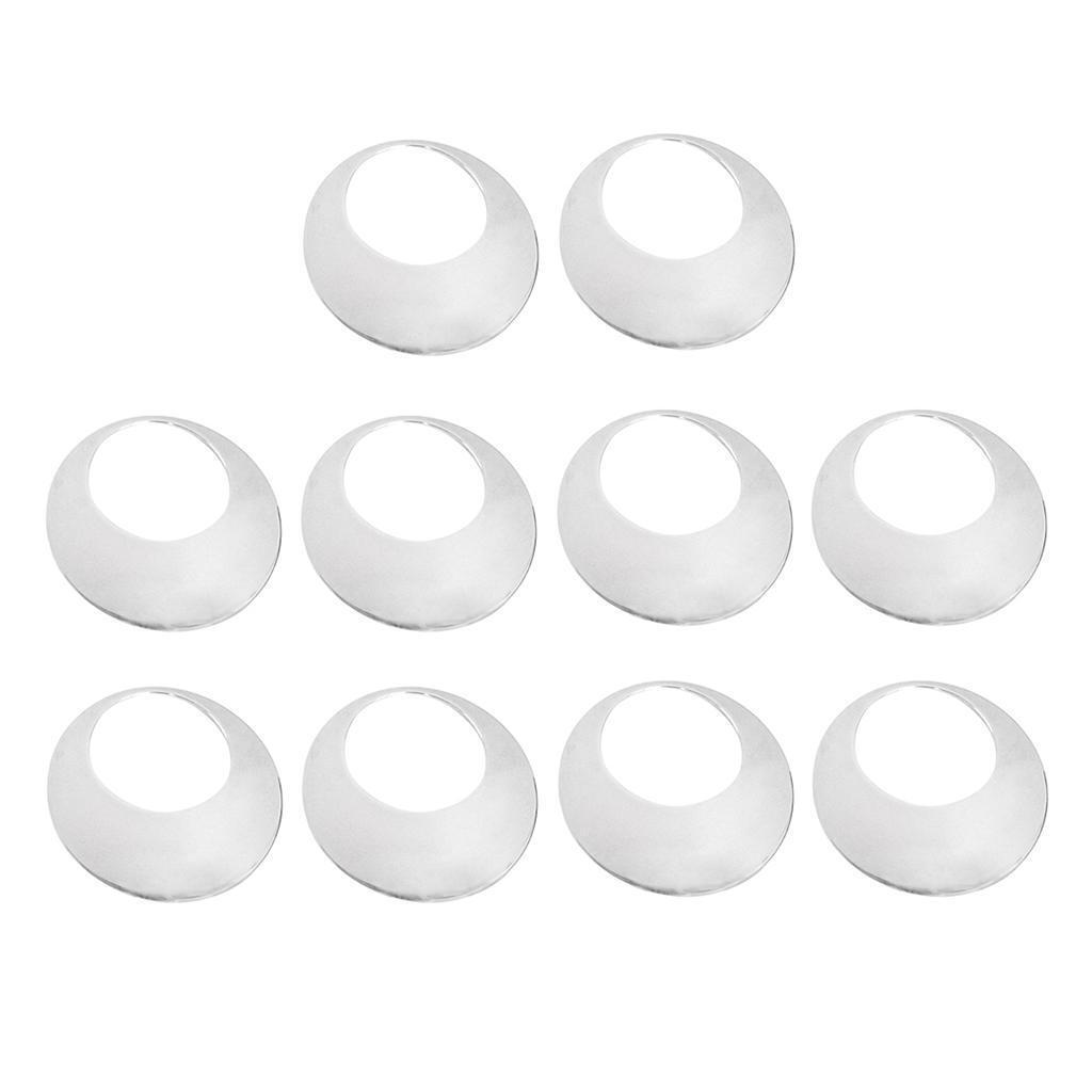 10 Pieces Stainless Steel Connector Charms for Jewelry Making DIY Necklace