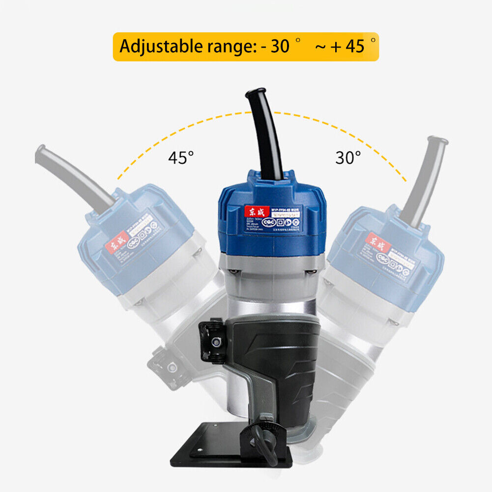 Aluminum Alloy Electric Trimmer Base Woodworking Edge Cutter for Makita