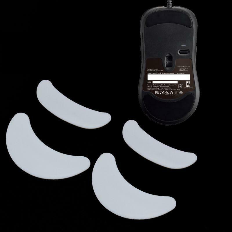 2 Sets/pack Tiger Gaming Mouse Feet Skate For ZOWIE ZA13 White Mouse Glides