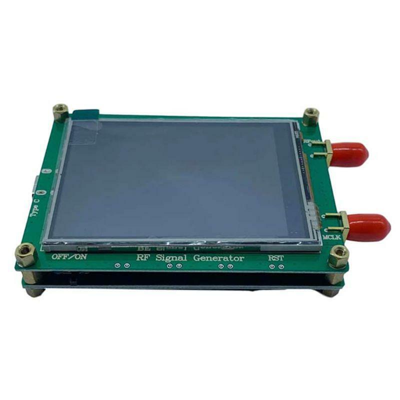 ADF4351 RF Signal Source Generator Wave Point Frequency Sweep Contact Screen LCD