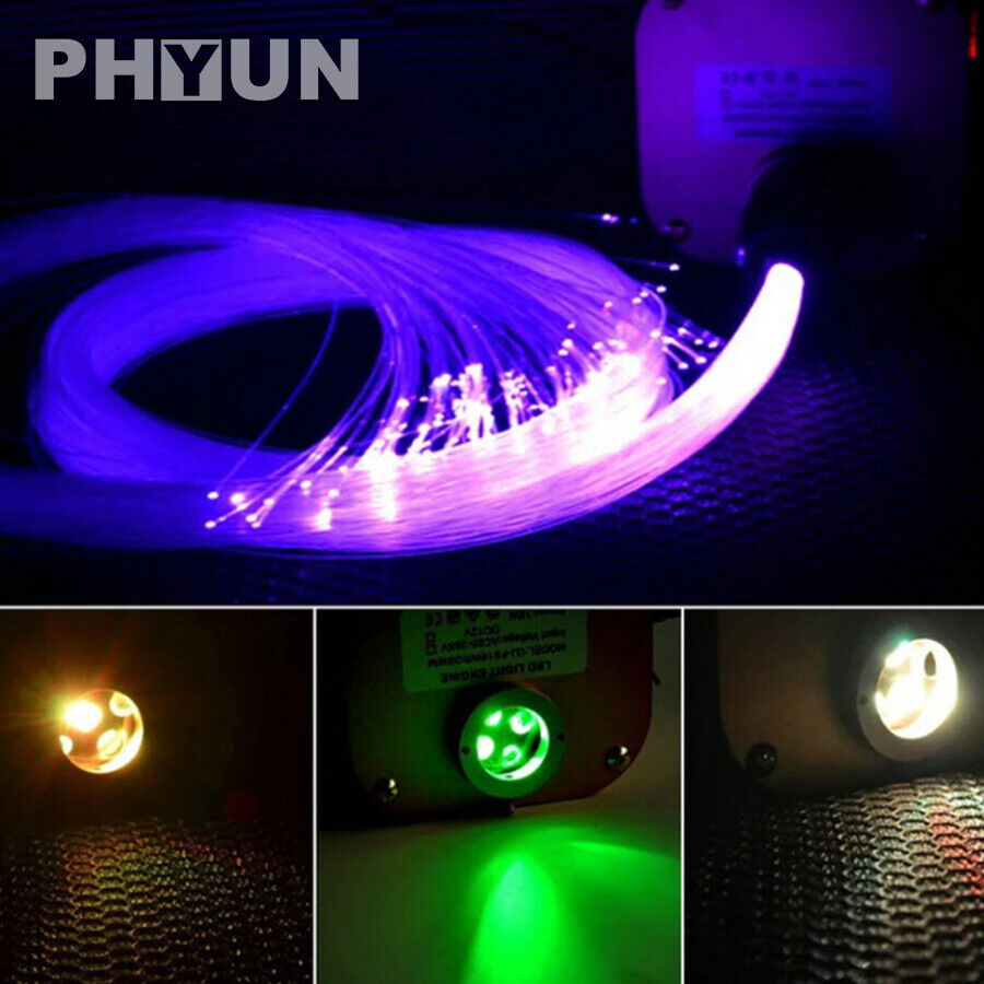 300pcs 16W 2M Bluetooth  Remote Music Control Star Ceiling winkle RGBW Fiber