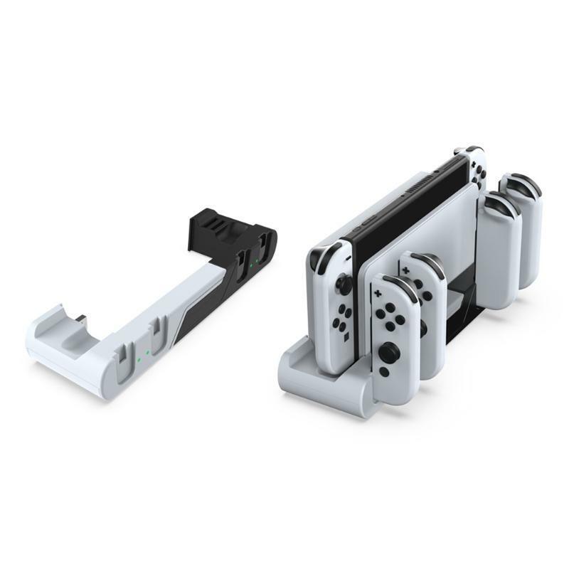 Portable Travel Charging Holder Charger Dock Base Fits for Switch/Switch OLED