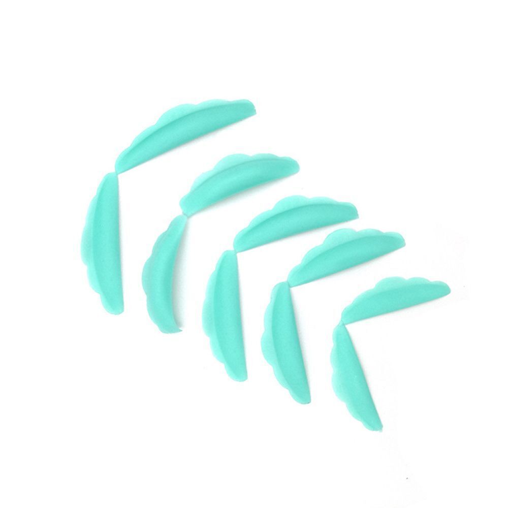 Edge Silicone 5 Pairs Eyelash Patches Tool Patches Lashes Lift Perming Pad