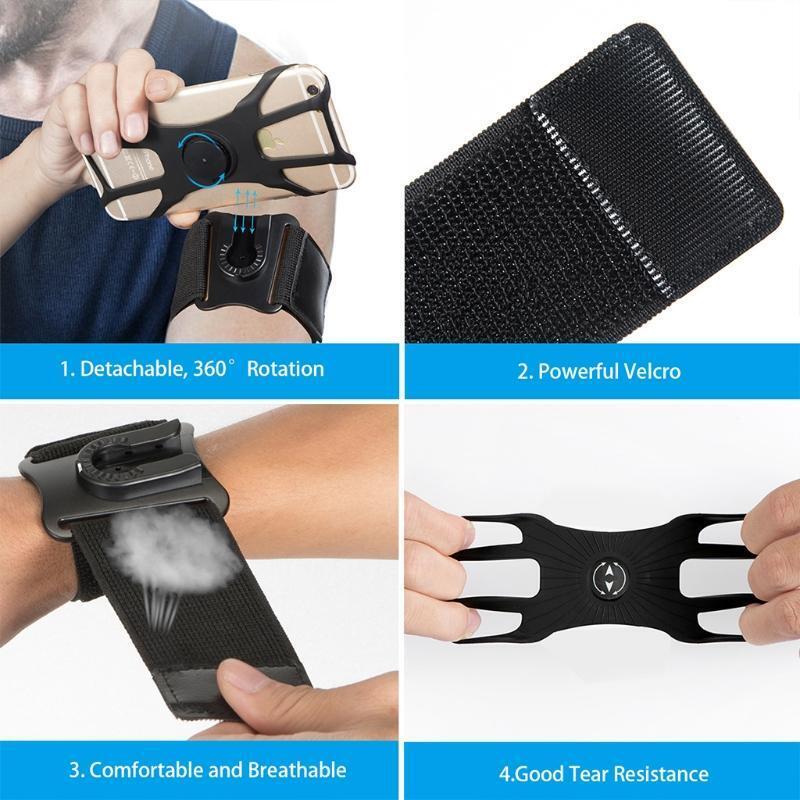 Running Phone Armband Arm Band Pouch Mobile Phone Holder Sports Phone Holder Bag
