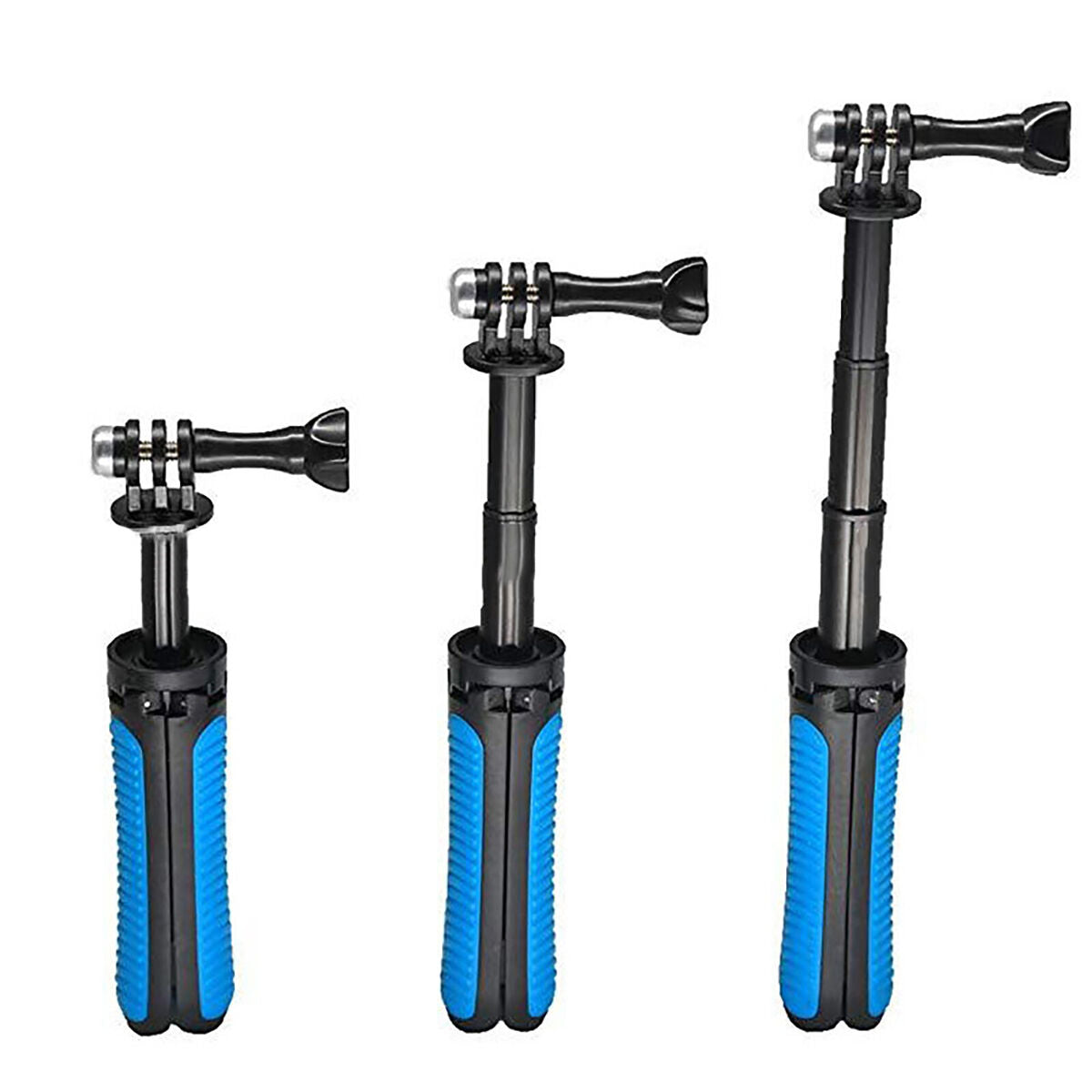 For GoPro Hero 8/7/5/4/3+/Xiaoyi 4K Camera Waterproof Selfie Stick Tripod Holder