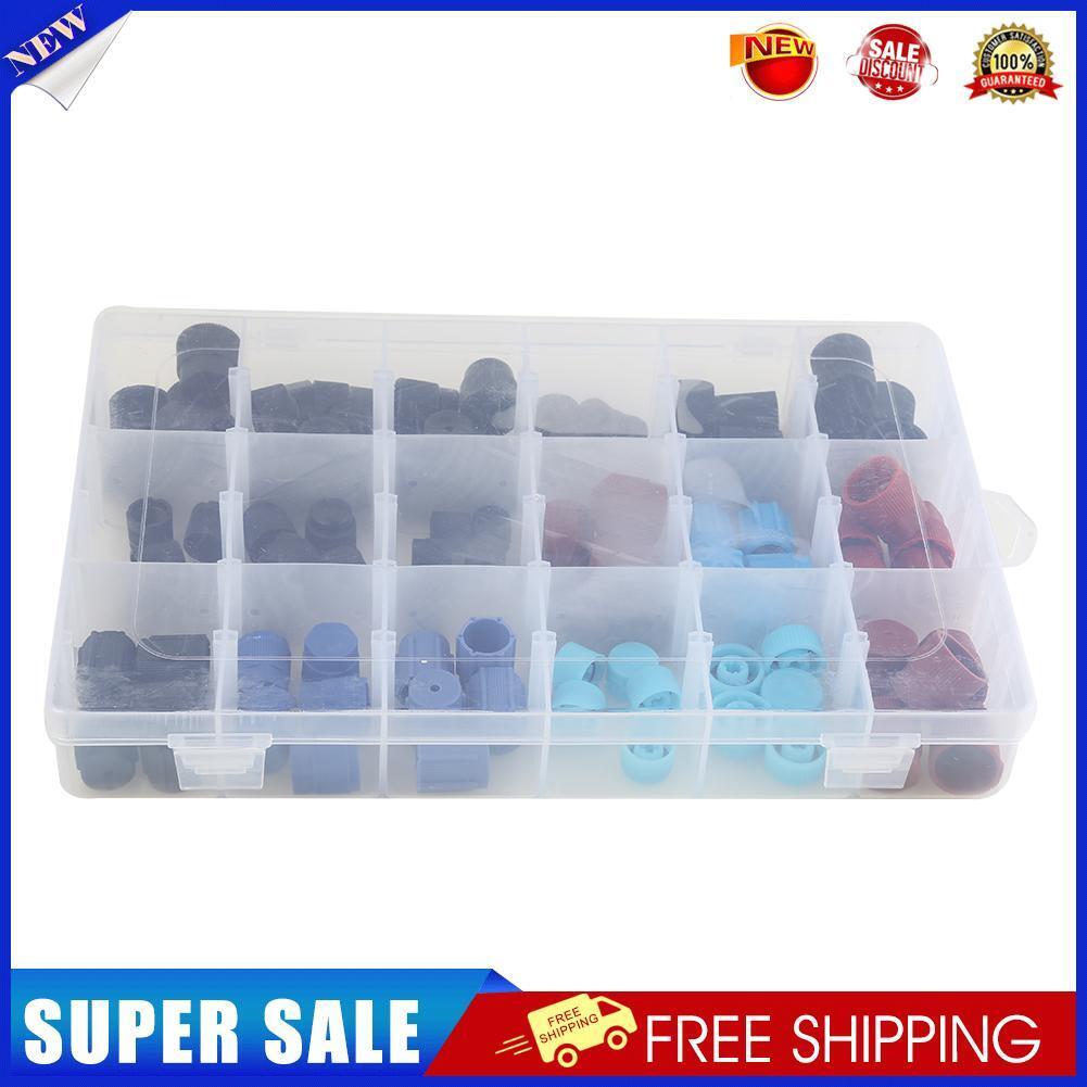 90pcs Car A/C Air Conditioning High Low Side Service Port Caps R134a R12