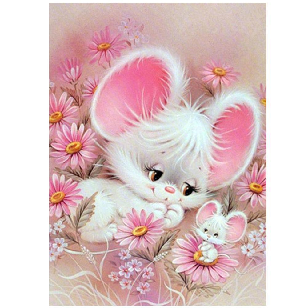5D DIY Diamond Painting Flower Animal Embroidery Cross Crafts Stitch Home
