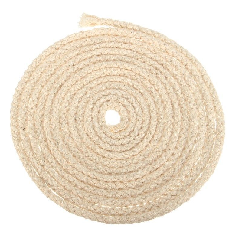 10FT Dia 3/16'' Round Cotton Wick Burner For Oil Kerosene Alcohol Lamp Holder