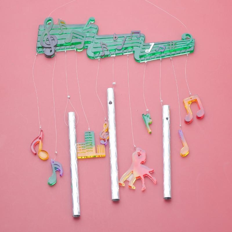 Epoxy Diy Mold Ins Wind Chime Combination Note Wind Chime Set Door Pendant Charm