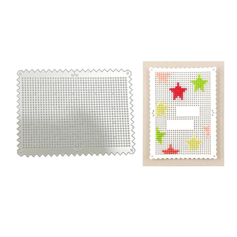 Gear Square Cutting Dies Handmade Crafts  Birthday Greeting Message Card