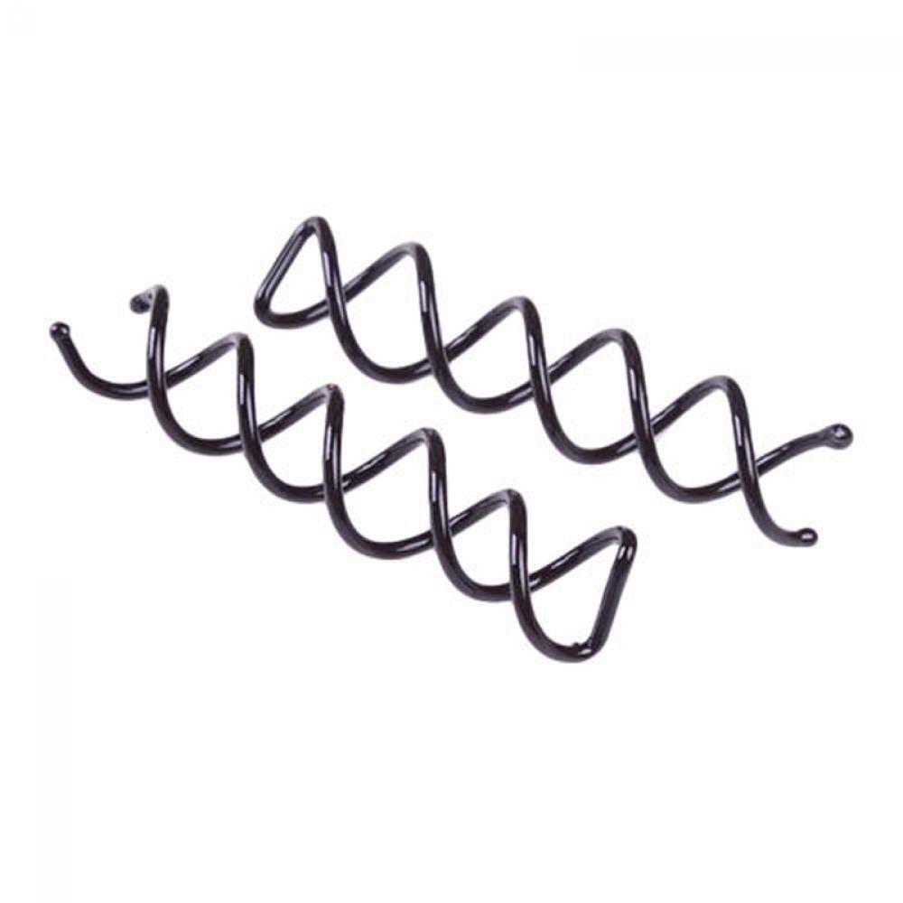 5pairs Cute Women Screw Bobby Spiral Spin Barrette Hairpin Twisted Hair Clip