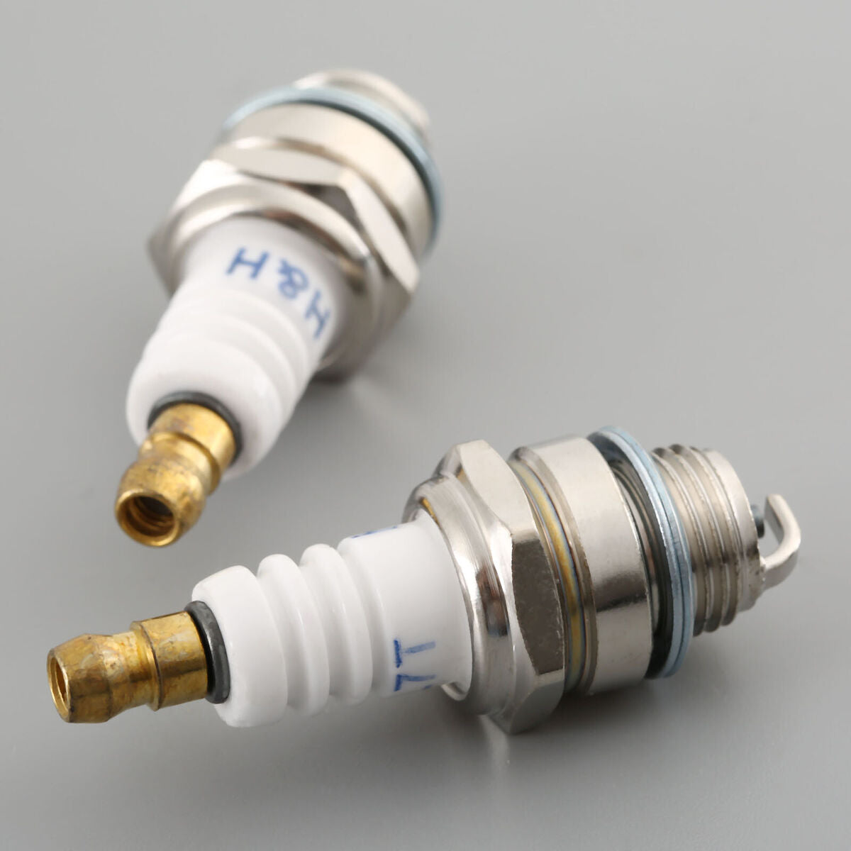 2pcs Grass Trimmer L7T Spark Plug 2 Stroke Brush Cutter Strimmer Spare Parts