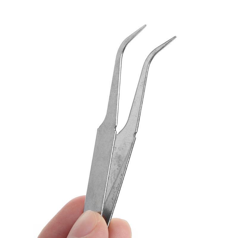 Stainless Steel Point Tweezer Precision Tweezers with Very Fine Point Tips