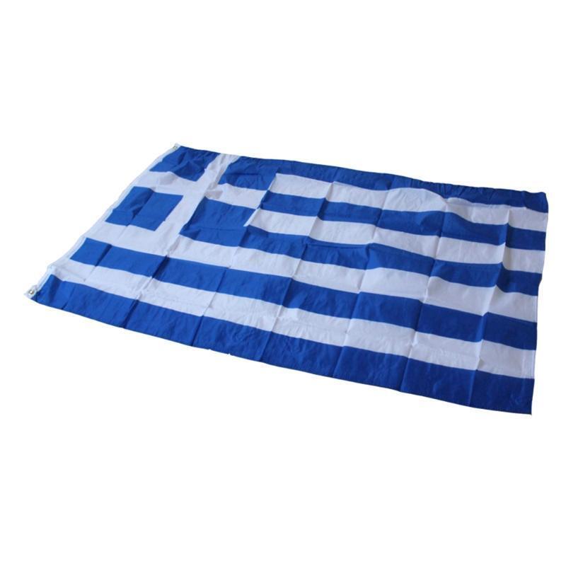 90×150cm Greek Flag Activity Festival Parade Banner Home Decoration Greece Flags