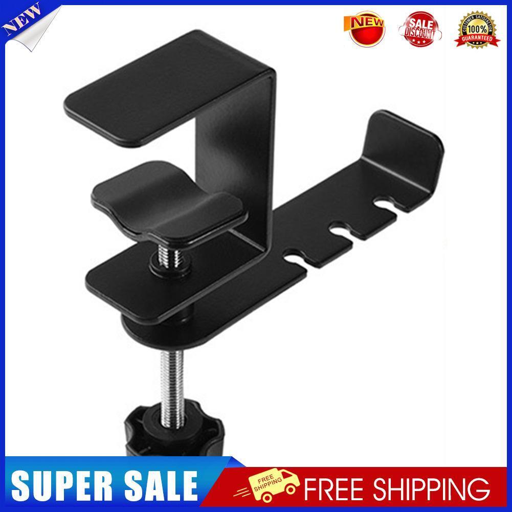 Metal Gaming Headset Hanger 360 Rotatable Desktop Headphone Hook Bracket