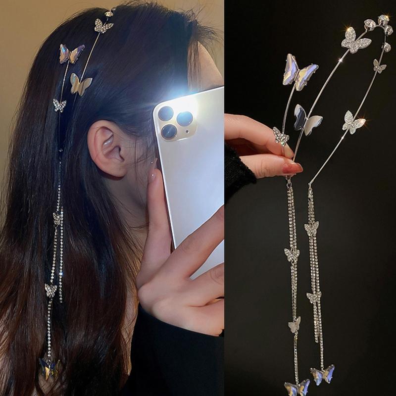 Girls Shiny Luxury Rhinestone Hair Band for Women Wedding Party Ornaments