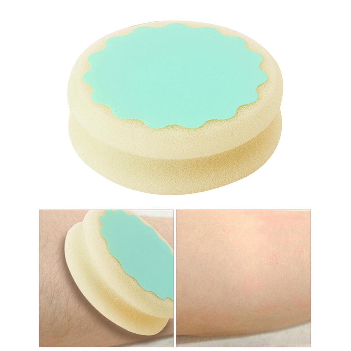 Hair Removal Depilation Sponge Pad Painless Leg Face Body Bikini Hair Remove