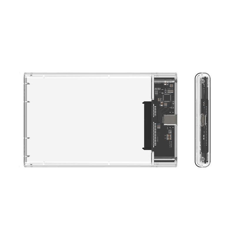 2.5'' HDD Box Sata Serial Hard Drive Case Usb3.1 Computer SSD External Enclosure
