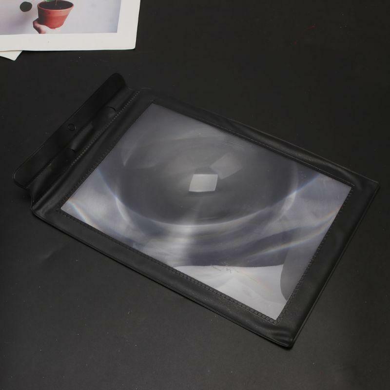 3X Full Page Magnifier Large Magnifying Glass Reading Book Aid Len Magnification