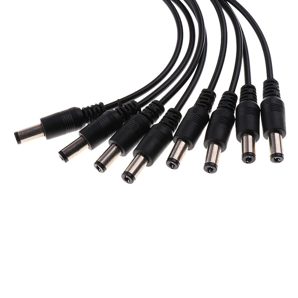 DC 1 Fe To 8  Output  Splitter Cable Y-Adapter For  Accessories