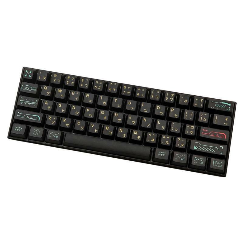 71Keys Set OEM Profile Custom Keycaps PBT Dye Sublimation for Cherry MX Switches