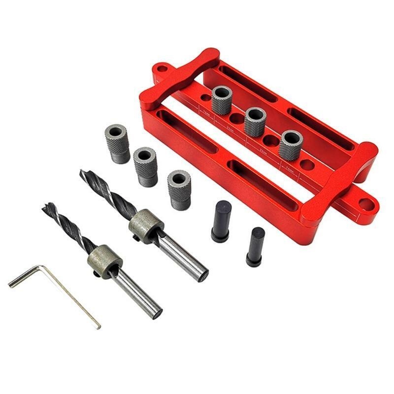 Aluminum Alloy Woodworking Punching Locator for Home Family for Furniture X320