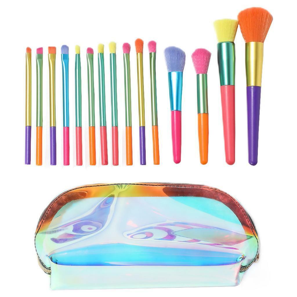 15 Pieces Makeup Brushes Set,  Brush Cosmetic Brushes Kit Eyeshadow